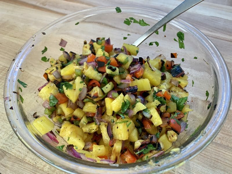 grilled pineapple salsa