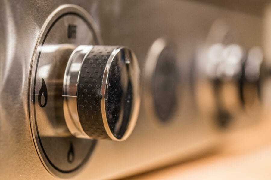 Temperature control knob